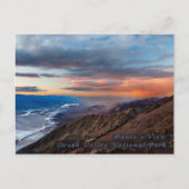 Dante's Uitzicht Death Valley National Park Briefk Briefkaart (Voorkant)