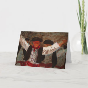 Dantzaritxiti - Baskische danser Kaart