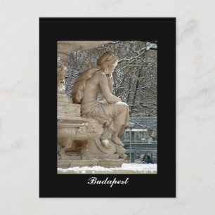 Danubius fontein, Boedapest Briefkaart