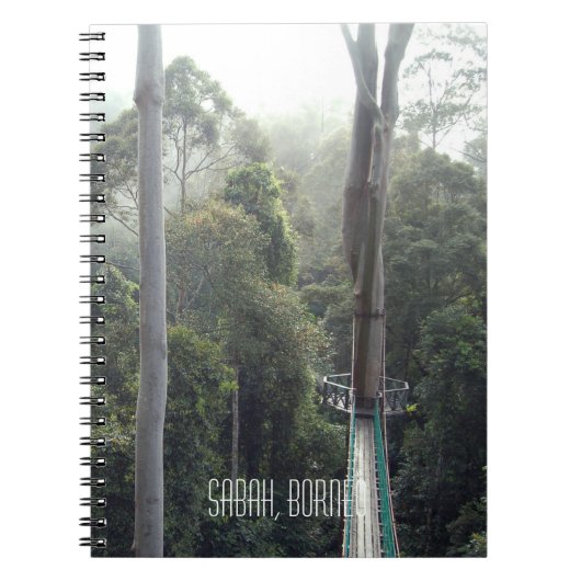 Danum Valley Borneo Rainforest Notitieboek (Voorkant)