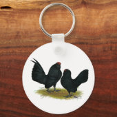D'Anvers Black Bantams Sleutelhanger (Voorkant)