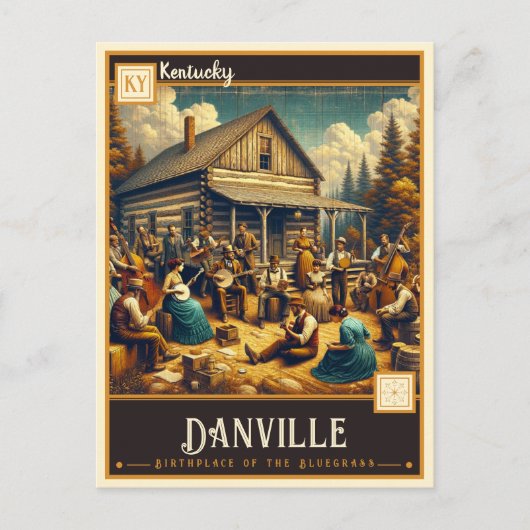 Danville, Kentucky |  Briefkaart (Voorkant)