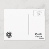 Danville Waterfall Briefkaart (Achterkant)