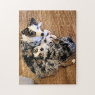 Dany en Lily Mini Aussies Puzzel