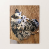 Dany et mini puzzle d'Australiens de lis (Vertical)