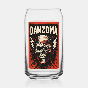 DANZDMA – Comic Ink Chaos Gedrukt blik Glas