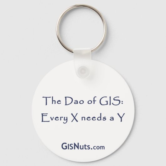 Dao of GIS Sleutelhanger (Voorkant)
