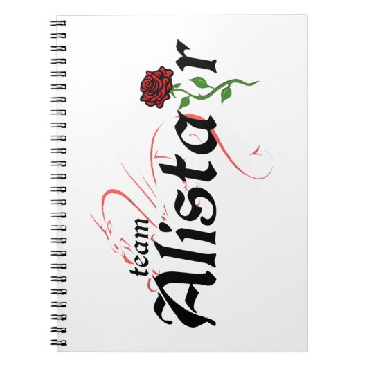 DAO-Team ALISTAIR. Notitieboek (Voorkant)