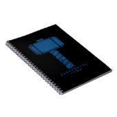 DAoC Midgard Hammer en Class Emblems-laptop Notitieboek (Rechterzijde)