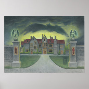 Daperyll-landhuis Poster