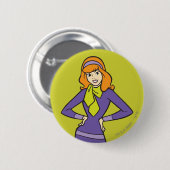 Daphne Hands on Hips Ronde Button 5,7 Cm (Voorkant /achterkant)