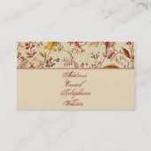 Daphne, jolie carte florale vintage (Dos)