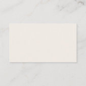 DAPHNE QR Code Cream Gold Boho Wedding RSVP Kaarte Informatiekaartje (Achterkant)