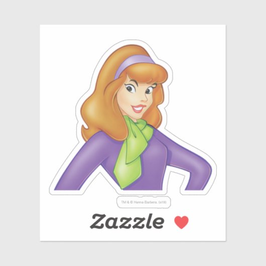 Daphne Smiling Sticker (Vel)