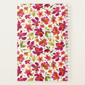 Daphne Waterverf Floral 2024  Planner (Achterkant)