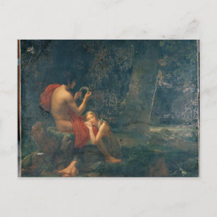 Daphnis en Chloe, 1824-25 Briefkaart