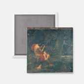 Daphnis en Chloe, 1824-25 Magneet (Voorkant / Achterkant)