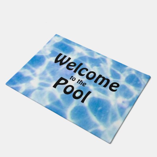 Dapped Water Deurmat (Schuin)