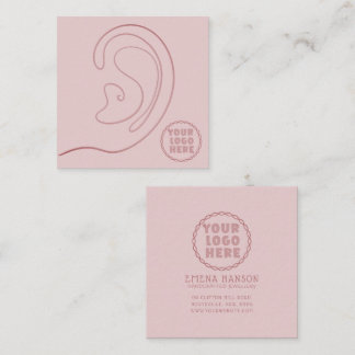 D'appel Ajouter Votre logo bijoux Boucles d'oreilles Carte
