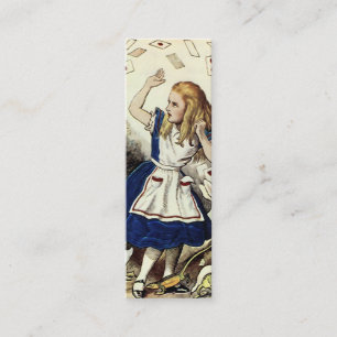 D'appel Alice au pays des merveilles ~ Carte d'affaires et