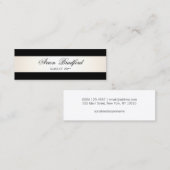 D'appel Boîtier de la carte noire de nom officiel (Devant / Derrière)