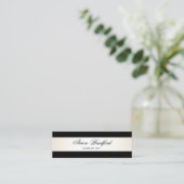 D'appel Boîtier de la carte noire de nom officiel (Debout devant)