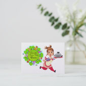 D'appel Bonne Chef-Caterer-Maman-De Votre Carte Cuisine (Debout devant)