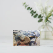 D'appel Capturé dans le temps art de conception de carte d (Debout devant)