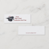 D'appel Carte 2008 de profil d'obtention du diplôme (Devant / Derrière)