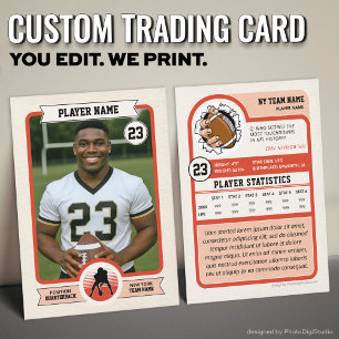 D'appel Carte à collectionner de football personnalisée vi