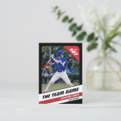 D'appel Carte à échanger d'équipe de baseball Cadeau de sp (Debout devant)