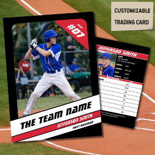 D'appel Carte à échanger d'équipe de baseball Cadeau de sp