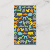 D'appel Carte animale faite sur commande de maman (Dos)