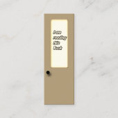 D'appel Carte Book Mark - Je lis ce livre (Devant)