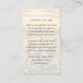 D'appel Carte commémorative pour les tournesols dorés (Dos)