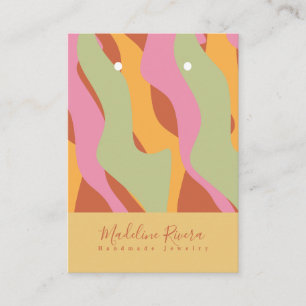 D'appel Carte d'affichage artisanale artisanale super Wave