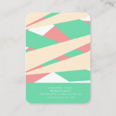 D'appel Carte d'affichage de l'oreille artisanale Abstrait (Dos)