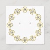 D'appel Carte d'affichage d'oreille en couronne "or" Art d (Devant)