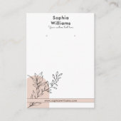 D'appel Carte d'affichage moderne Boho Pastel à oreilles b (Devant)