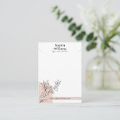 D'appel Carte d'affichage moderne Boho Pastel Collier bijo (Debout devant)