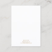 D'appel Carte d'affichage pour bijoux à oreilles/carte de  (Dos)