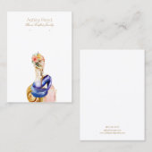 D'appel Carte d'affichage pour bijoux à oreilles/carte de  (Devant / Derrière)