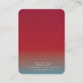 D'appel Carte d'affichage simple à écran rouge à écran (Dos)