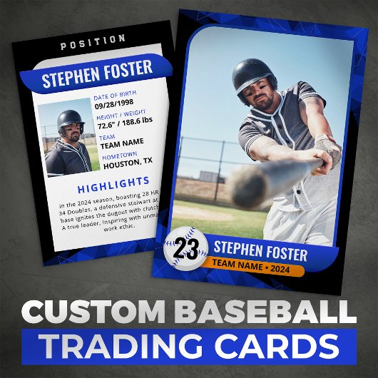 D'appel Carte de baseball à échanger de joueur de baseball