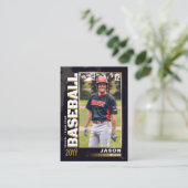 D'appel Carte de baseball, Carte de joueur de baseball Gol (Debout devant)