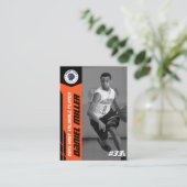 D'appel Carte de basketball orange MVP (Debout devant)