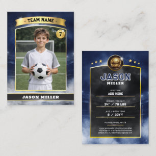 D'appel Carte de collection de football personnalisée, App