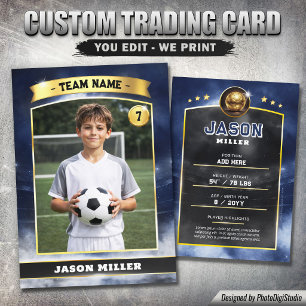 D'appel Carte de collection de football personnalisée, App