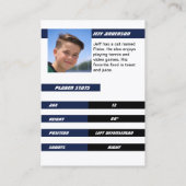 D'appel Carte de collection de hockey sur glace de couleur (Dos)