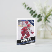 D'appel Carte de collection de hockey sur glace de couleur (Debout devant)